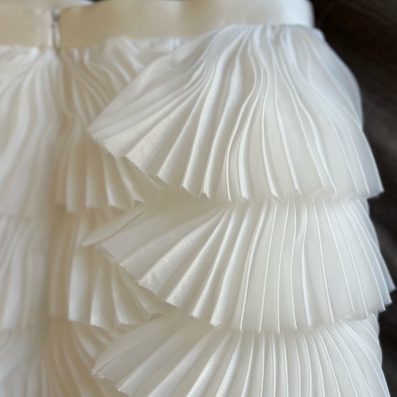 Andrea Iyamah Ari MIDI Skirt White size 12 - Picture 4 of 6